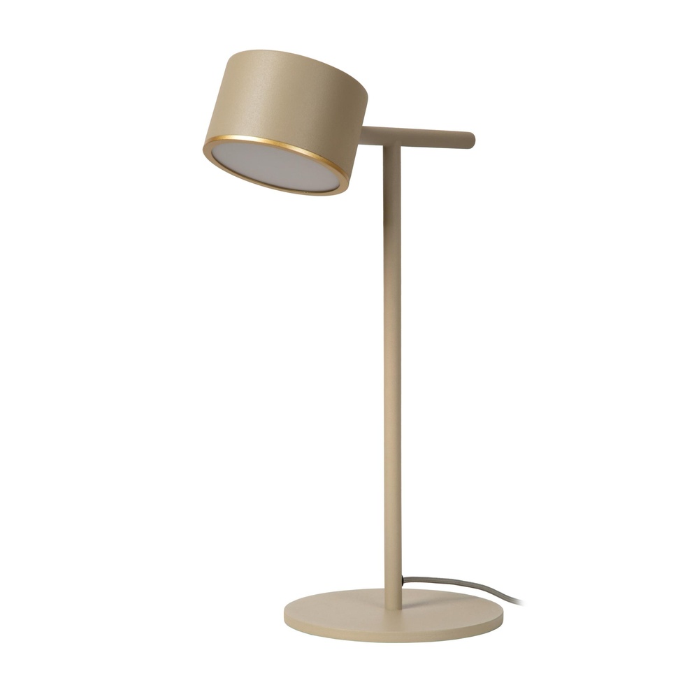 Lucide TafellampGian zand bruin - 44517/08/41